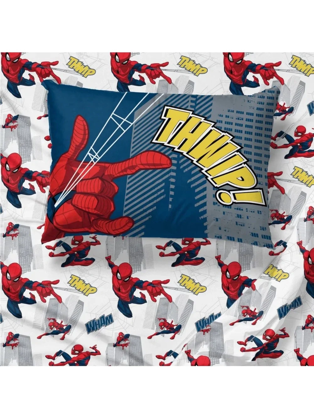 Marvel Spider-Man 4pc Comic SpiderMan FULL SIZE Sheet Set NEW IN PACKAGE